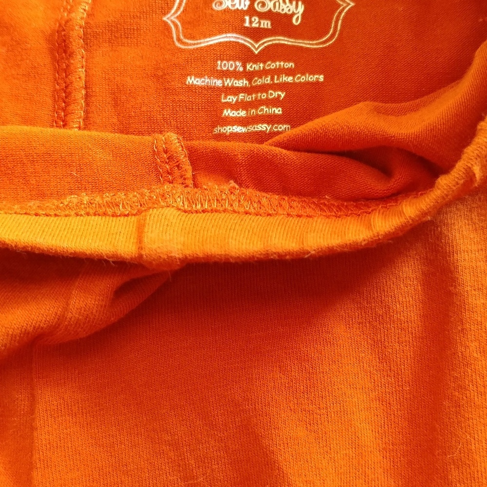 Size 12 month sew sassy icing
